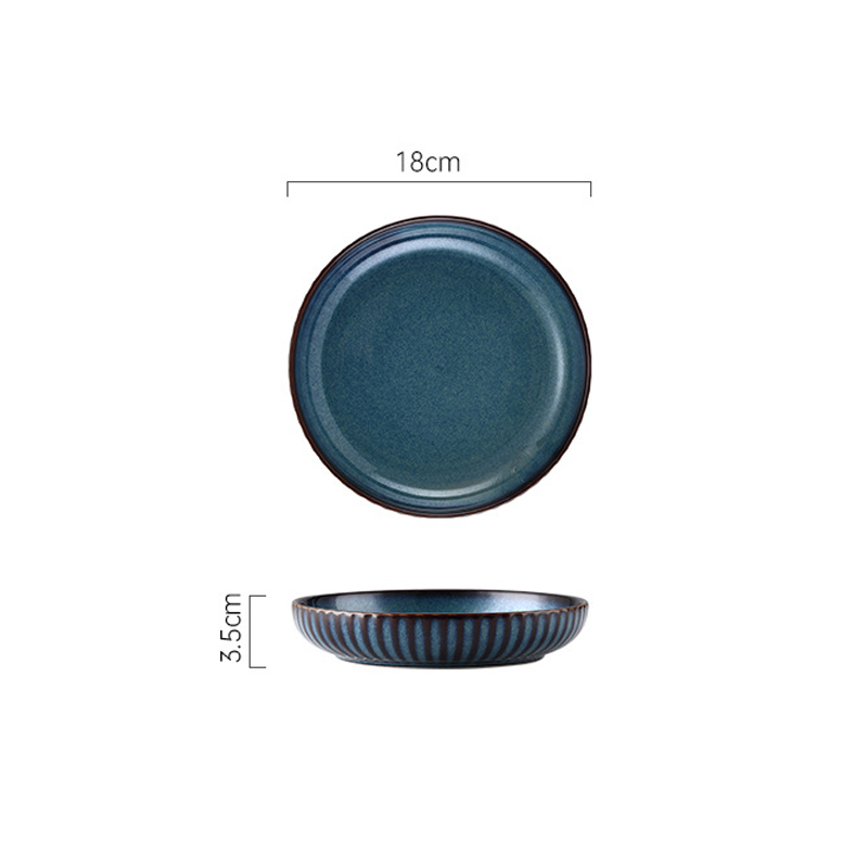 Plato redondo de 7"
