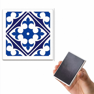 Vente en gros d'autocollants céladon art déco personnalisés Décorations de <span class=keywords><strong>cuisine</strong></span> vierges bon marché pour décorations magnétiques de réfrigérateur - Product Image 2