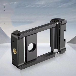 Mobile Phone Live Streaming Clip 17mm Threaded Diameter Quick Release Metal Mount for Photos And Videos - Product Image 1
