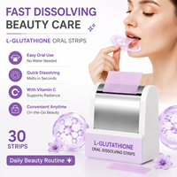 OEM ODM L-Glutathion Vitamine C Naturel Végétalien Qualité Alimentaire Bandes Dissolvantes Orales pour Adultes Complément en Film pour Soutenir l'Éclat Quotidien