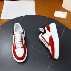 Zapatillas Deportivas Casuales Unisex con Cordones y Plataforma, Calzado Cómodo de Estilo Cuero para Uso Diario, Alexander - Product Image 1