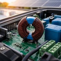 Inducteur toroïdal à courant élevé SK18, bobine à enroulement vertical en cuivre, filtre d'électroinductance pour alimentation d'onduleur