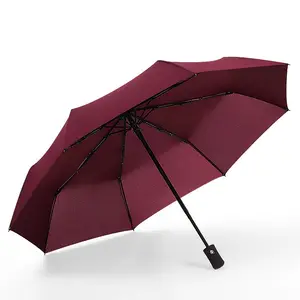 아웃도어용 비즈니스 스타일 3 접이식 우산 도매 내구성 판촉물