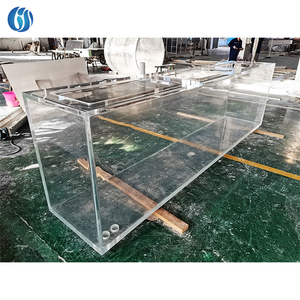 Tortue en plastique Aquarium fontaine d'eau diviseur de pièce acrylique <span class=keywords><strong>Fish</strong></span> Tank - Product Image 6