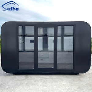 <span class=keywords><strong>บ้าน</strong></span>สำเร็จรูปกลางแจ้งแบบปรับแต่งเองบ้านโมดูลาร์บ้านทันสมัยมือถือเล็กๆที่ทำงานสำนักงานพ็อดแอปเปิ้ลเคบิน - Product Image 5