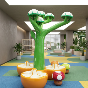 Creative Mushroom Patio <b>Bench</b> Tree Shape Outdoor Seating Garden Landscape <b>Bench</b> for Park Playground - Product Image 3