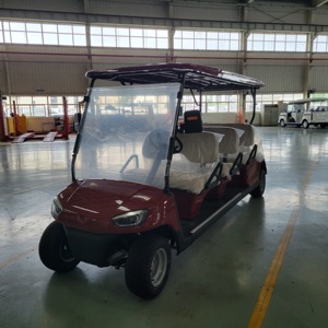 Tùy chỉnh 6 chỗ ngồi 4 bánh xe Golf giỏ hàng xe điện với động cơ 4Kw và pin lithium cho tùy chọn Câu Lạc Bộ Xe điều khiển - Product Image 3