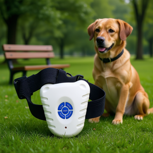 Collar Antiladridos Recargable para Perros, Dispositivo de Entrenamiento Ultrasónico de Plástico para Control de Ladridos - Product Image 2
