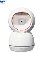 Pemindai Barcode USB Berkabel Hands-Free Harga Pabrik, Pemindai Barcode Layar QR, Pemindai Barcode 1D 2D Desktop