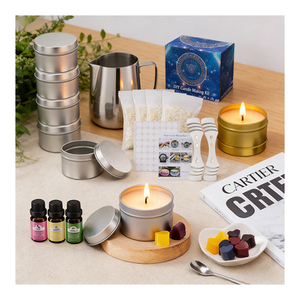 Vela aromática de marca en frasco con caja de regalo, mezcla de soja premium para decoración del hogar, colección de distribución para boutiques. - Product Image 5