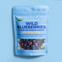 Sachet debout hermétique au fini brillant personnalisé avec fenêtre transparente pour noix mélangées, fruits secs, raisins secs, sacs Doypack