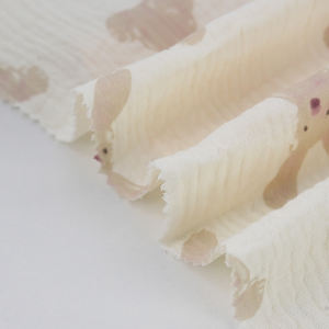 100 хлопковая двухслойная марлевая Пижама с мультяшным принтом - Product Image 4