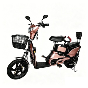Bicicletta Elettrica 350W 48V per Pendolari Urbani con Cestino, Sedile Comfort, Bici Elettrica Leggera per Adulti per Brevi Spostamenti Quotidiani - Product Image 3