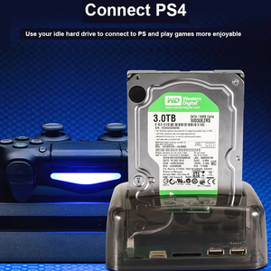 Завод USB 3,0 Алюминиевый жесткий диск Док-станция SATA интерфейс пластиковый кабельный корпус 2,5/3,5 HDD клонирование Hdd клонирование HDD - Product Image 4