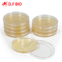 Matériel de laboratoire R2A : Agar stérile, fournitures de laboratoire de pointe pour la culture microbienne en laboratoire médical, boîte de culture en plastique