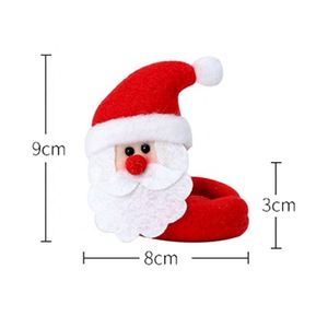 Wine Glass Set Decoration Snowman Elk Santa Claus Christmas Decorations for Home Table Dinner - Product Image 4