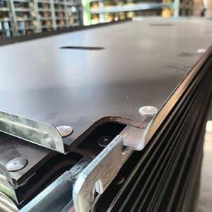 כבד גן פרחים טרולי פרח תחבורה צמח אחות מדפים מתכת עם גלגלים מיכלים עבור צמחים - Product Image 3