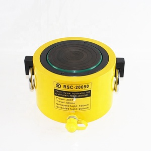 200t RSC-20050 heavy duty short type monoeffetto paraolio hollow bottle truck cilindro <span class=keywords><strong>idraulico</strong></span> jack <span class=keywords><strong>per</strong></span> ingegneria - Product Image 3