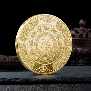 Pièce de monnaie plaquée or et <span class=keywords><strong>argent</strong></span>, souvenir rare de carpe koï de couleur chanceuse, fabriquée en Chine, à <span class=keywords><strong>acheter</strong></span> - Product Image 5