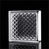 Offre Spéciale : Blocs de Verre à Motif Glacé 200x100x50mm – Protection d'Intimité Personnalisée pour Salon, Salle de Bain et Mur Extérieur Décoratif