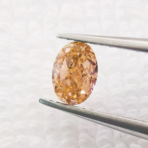 Pierre de zircone cubique ovale synthétique colorée, taille glace pilée, 5x7mm, pour la fabrication de bijoux - Product Image 5