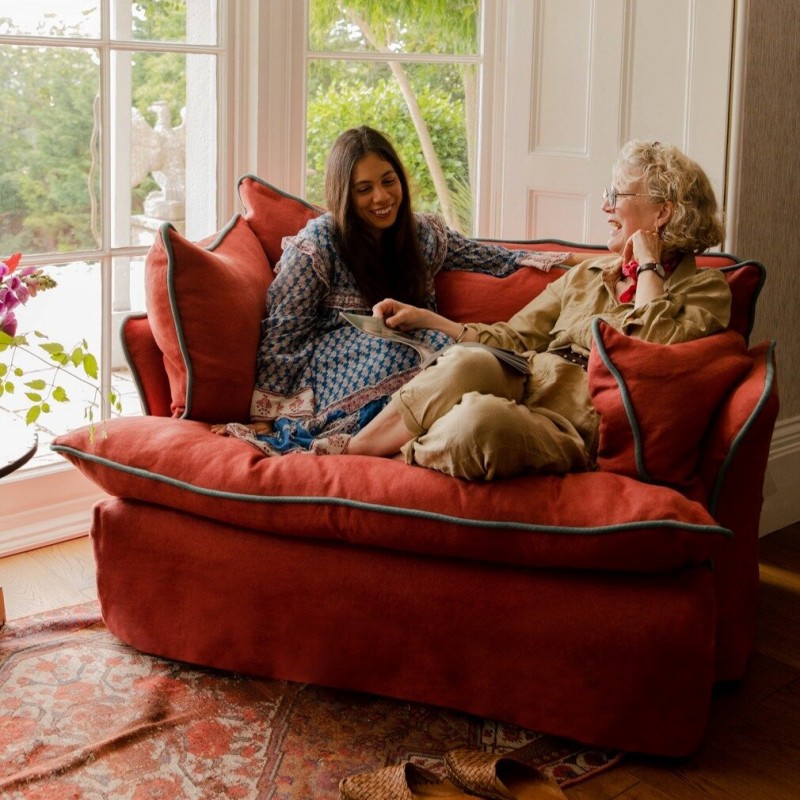 Sedile singolo rosso 115*95*80 cm