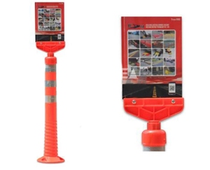 Пластиковая сборка конуса движения гибкий контрольный сигнальный щит для безопасности дорожного движения - Product Image 5