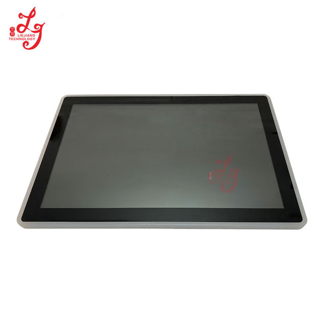 Capacitive 22 Inch Monitor With Led Light 19 22 23.6 27 32 43 LED Wms Pog Keno Liejiang Gaming Touch Monitor