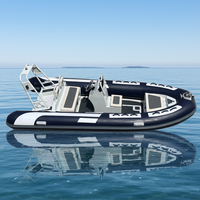 Bateaux pneumatiques RIB en aluminium de 16 pieds, 480 Orca/Hypalon/PVC, à vendre