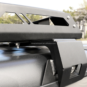 Porte-bagages 4x4 pour Jeep Wrangler JK 07-17, plateau à bagages en acier avec éclairage LED, porte-bagages de toit pour tente, échelle, porte-bagages de voyage - Product Image 4