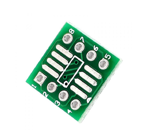 Sin plomo So/Msop/Tssop/<span class=keywords><strong>Soic</strong></span>/Sop8 a Dip8 Placa adaptadora de cuerpo estrecho de cuerpo ancho PCB 8 pines - Product Image 2