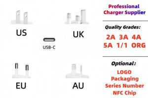 Adaptateur secteur USB-C 20W d'origine, norme européenne, prise EU, pour chargeur iPhone, charge rapide en <span class=keywords><strong>Europe</strong></span> - Product Image 3