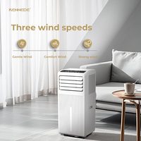Mini Climatiseur Portable Électrique 9000 BTU avec Écran LED et Télécommande, pour Maison, Bureau, VR et Extérieur, Neuf