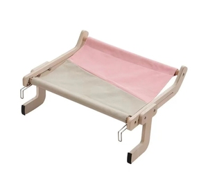 Hamaca de Ventana Rectangular de Madera Maciza, Cama Tipo Nido, Diseño Clásico de Lujo con Dibujos Animados, Universal para Todas las Estaciones, Alta Durabilidad y Comodidad - Product Image 1