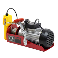 Palans électriques portables d'atelier 12m 20m à câble métallique, moteur en cuivre pur, protection contre les surcharges, vente en gros