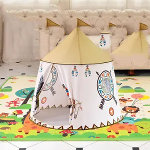 תינוק אוהל אוטובוס Suppliers-ילדים מקורה צל אוטובוס צעצוע אוהל משחק בית נסיכת ילדה של טירה Playtent נייד ילדים אוהל צעצוע כדור בריכת לשחק ילדים