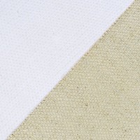 Toile vierge en mélange lin-coton peinte à la main avec cadre 580 g/m² Tissu de toile peinte pour peinture artistique à la main Tailles 1,7-2,6 m