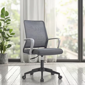 Practical Contemporary Lift <b>Chair</b> Low Back Mesh Work <b>Chair</b> with Wheels <b>Cheap</b> Price PP Rotatable Staff <b>Office</b> <b>Chair</b> - Product Image 2