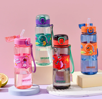 Bouteille d'eau pour enfants spécifique à l'école - Unisexe, en plastique de haute qualité avec bec verseur, idéale pour l'été