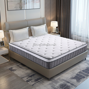 Thiết Kế Sang Trọng Nệm California Vua Đôi Túi Mùa Xuân Nệm Trong Một Hộp 14 Inch Gel Bộ Nhớ Bọt Cao Su Thiên Nhiên - Product Image 1