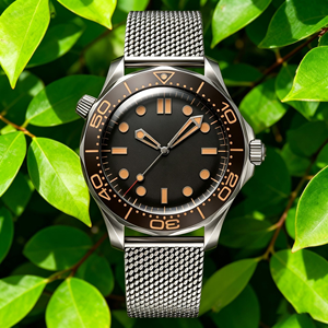 Orologio Automatico Meccanico di Lusso 007 per <span class=keywords><strong>Uomo</strong></span>, 42mm, Impermeabile, in Acciaio Inossidabile, con Funzione Luminosa - Product Image 3