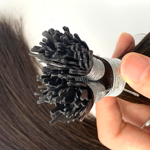 Nuovo arrivo Remy cuticola 100% capelli vergini umani Pre Bonded Fan Y Tip Hair Extensions - Product Image 6