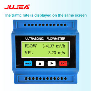 Duvara monte ultrasonik akış ölçer, süt ve sıvı ölçümü için uygun RS485 4-20mA 220VAC/24VDC güç kaynağını destekler - Product Image 5