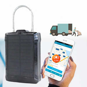 Jlinkiot Eseal GPS - Dispositif de Verrouillage Intelligent à Distance <span class=keywords><strong>4G</strong></span> LTE, Alimenté par Énergie Solaire, Traceur avec Application Android, Garantie 1 An, pour Voiture, Moto, Porte - Product Image 1