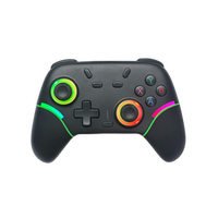 Control de Juego Inalámbrico LR X9 2509-K11 con Bluetooth y 2.4GHz, con Luz RGB para Teléfono Móvil, PC, Android e iOS