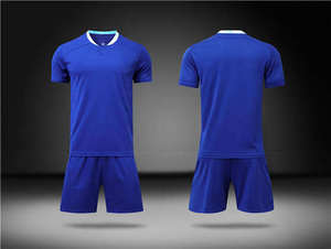 Camisetas de Fútbol Personalizadas de Alta Calidad, Impresión por Transferencia de Calor, Transpirables, de Poliéster, con Tirantes en T, Manga Larga, Corte Regular, para Hombre - Product Image 4