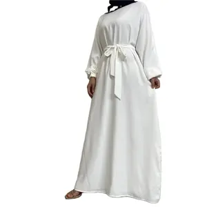 New design last collection fashion stylish polyester abaya kaftan hijab burqa