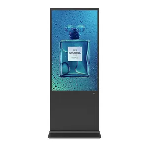 LCD trong nhà thương mại kỹ thuật số biển HD đứng tầng trong nhà màn hình quảng cáo máy