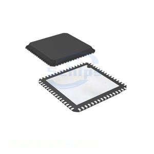 Composants de puces électroniques 64 VFQFN à contacts apparents EFM32TG230F32-QFN64T Intégré Original Service complet - Product Image 1