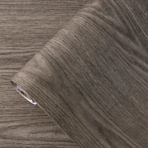 Peel và Stick hình nền gỗ mô hình hạt liên hệ với giấy tự dính có thể tháo rời trang trí tường decal cuộn